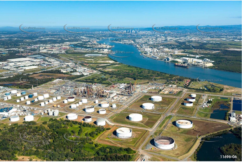 Caltex Oil Refinery Lytton QLD Aerial Photography