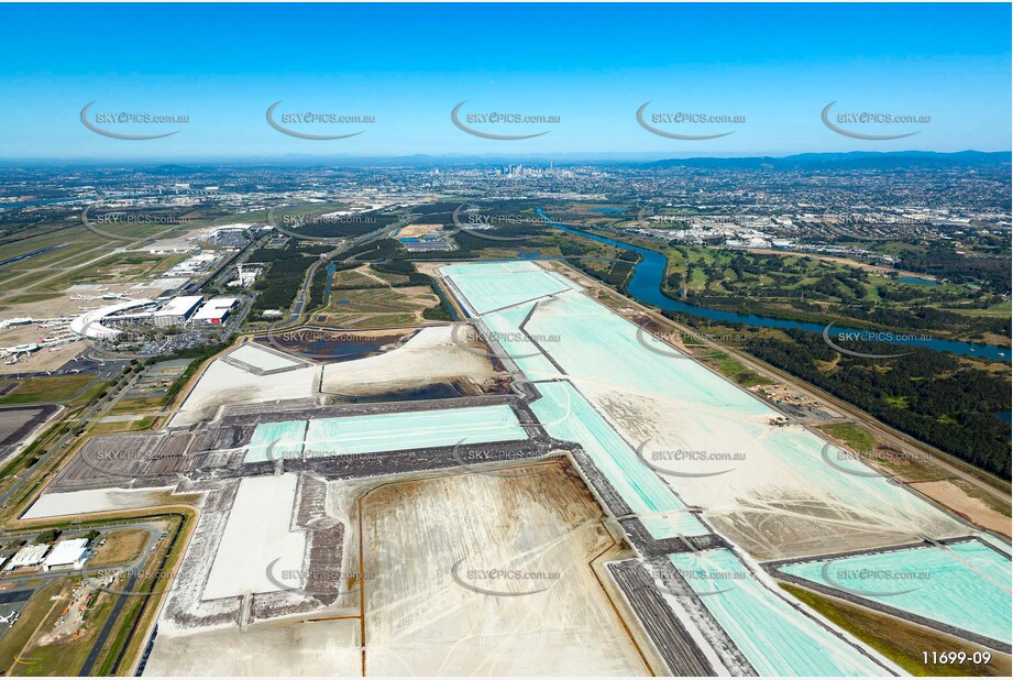 Aerial Photo of Brisbane Airport QLD Aerial Photography