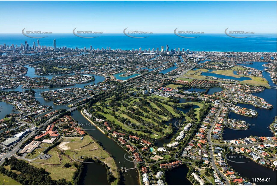 Aerial Photo Clear Island Waters QLD QLD Aerial Photography