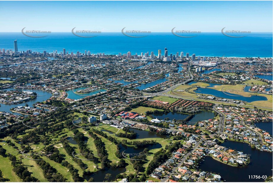 Aerial Photo Clear Island Waters QLD QLD Aerial Photography