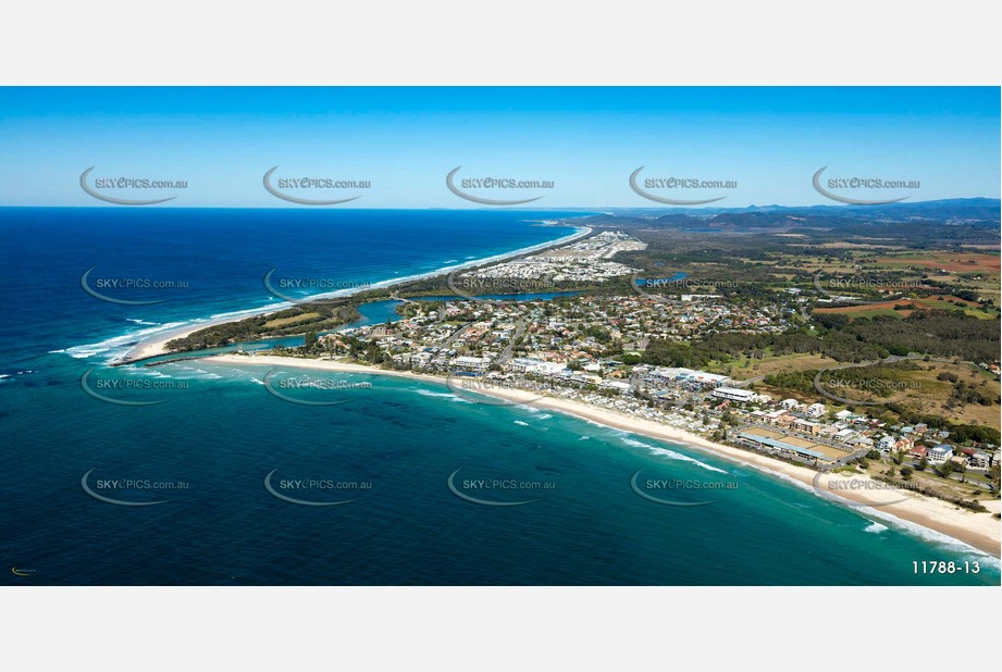 Seaside Kingscliff Northern NSW NSW Aerial Photography