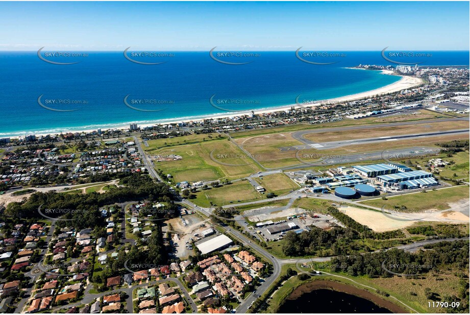 Gold Coast Airport at Bilinga QLD QLD Aerial Photography