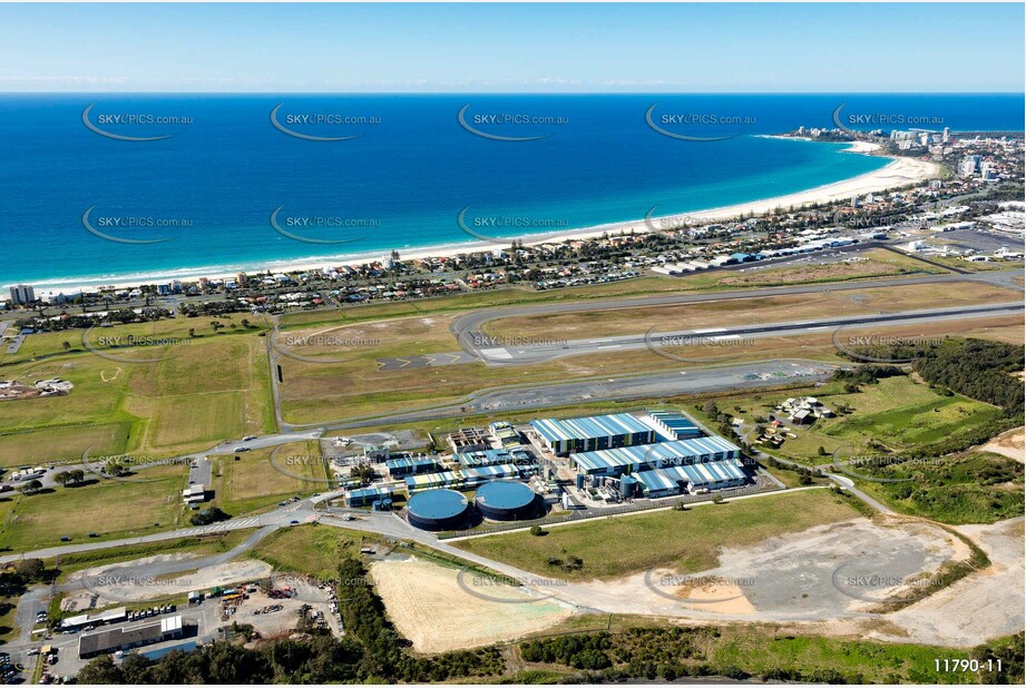 Gold Coast Airport at Bilinga QLD QLD Aerial Photography