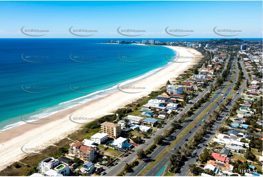 Aerial Photo Bilinga QLD Aerial Photography