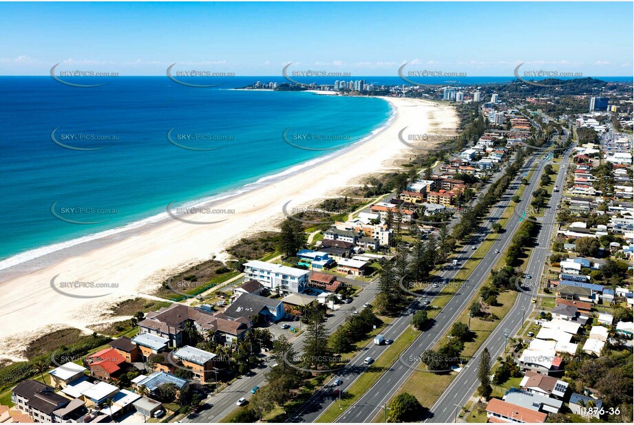 Aerial Photo Bilinga QLD Aerial Photography
