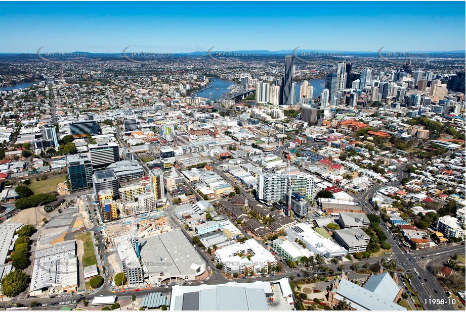 Aerial Photo Fortitude Valley QLD Aerial Photography