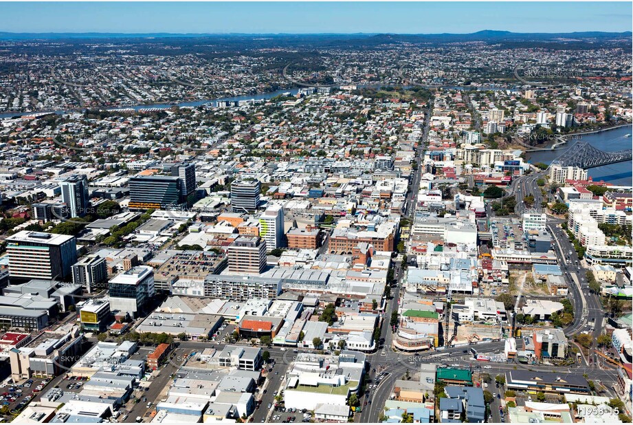 Aerial Photo Fortitude Valley QLD Aerial Photography
