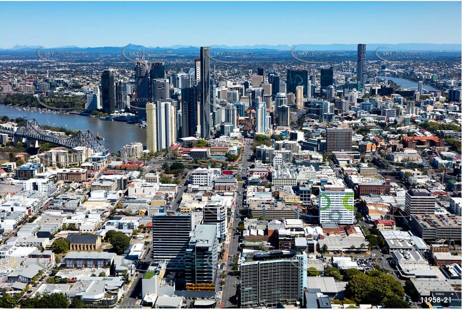 Aerial Photo Fortitude Valley QLD Aerial Photography