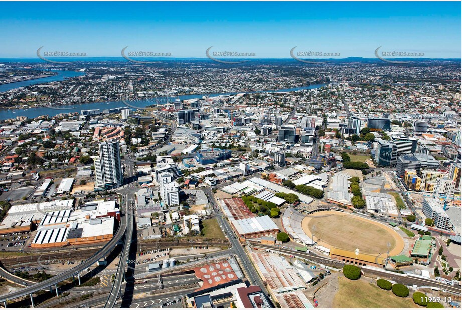 Aerial Photo Bowen Hills QLD Aerial Photography