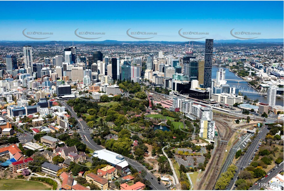 Aerial Photo Brisbane CBD QLD Aerial Photography
