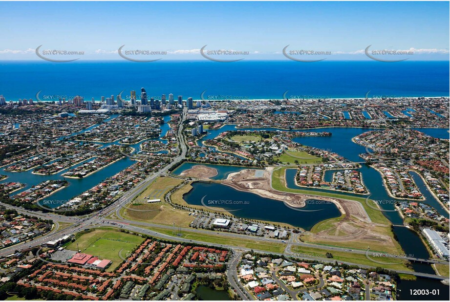 Aerial Photo Mermaid Waters QLD Aerial Photography