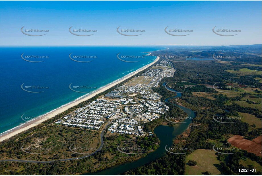 Salt Village at Kingscliff NSW NSW Aerial Photography