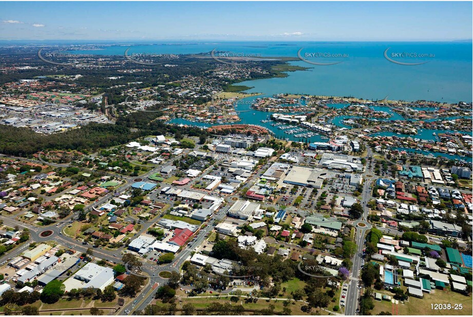 Aerial Photo Cleveland QLD Aerial Photography