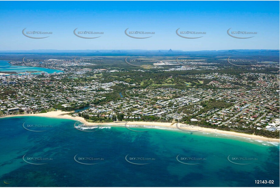 Aerial Photo Dicky Beach QLD 4551 QLD Aerial Photography