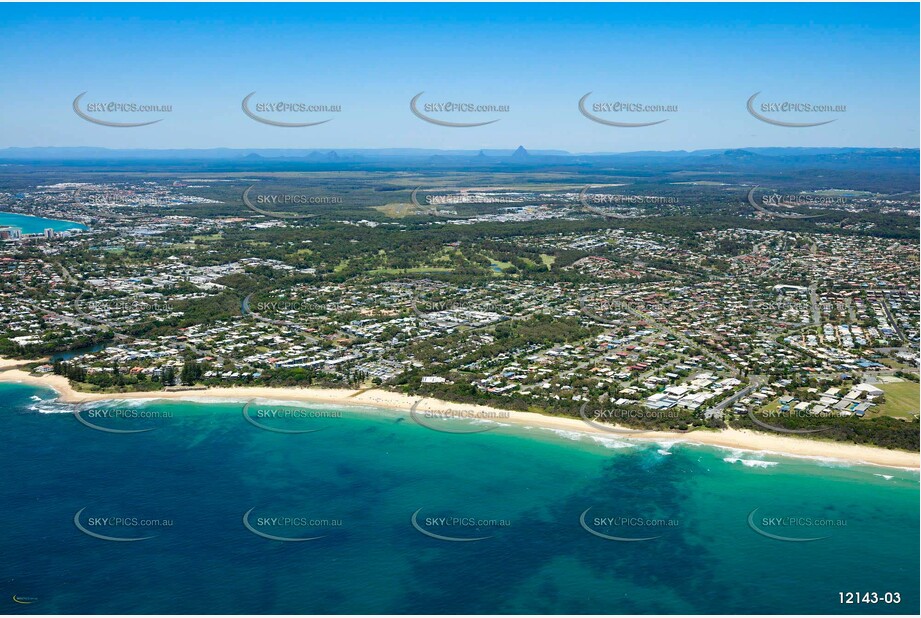 Aerial Photo Dicky Beach QLD 4551 QLD Aerial Photography