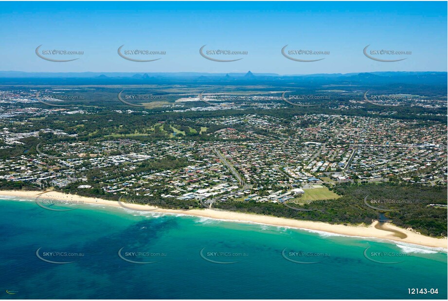 Aerial Photo Dicky Beach QLD 4551 QLD Aerial Photography