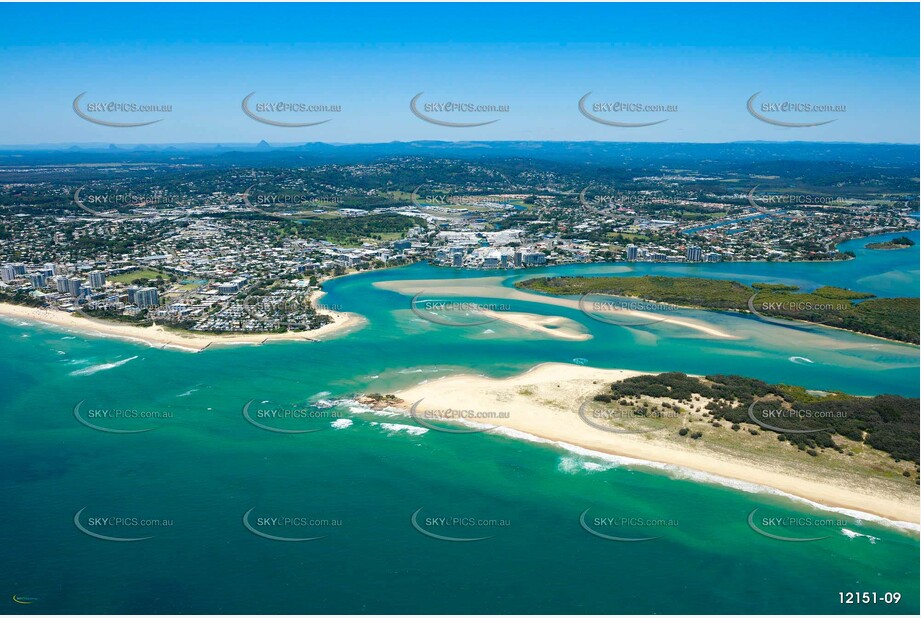 Maroochy River Entrance & Bar QLD Aerial Photography