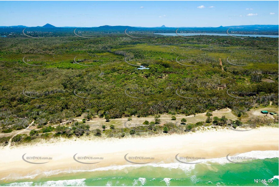 Coastal Property - Noosa North Shore QLD Aerial Photography