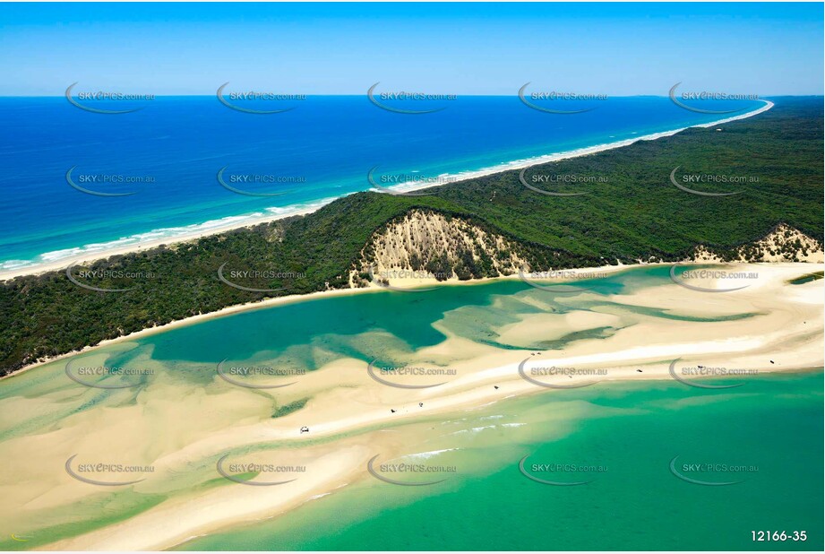 Double Island Point Lagoon QLD Aerial Photography