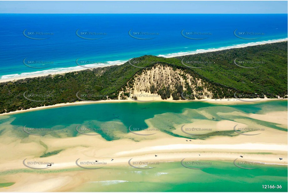 Double Island Point Lagoon QLD Aerial Photography