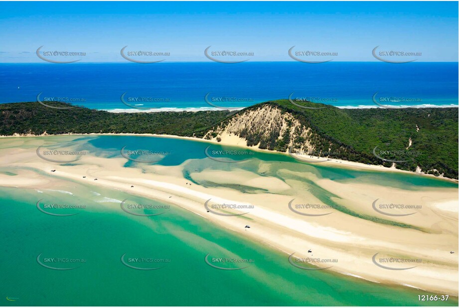 Double Island Point Lagoon QLD Aerial Photography
