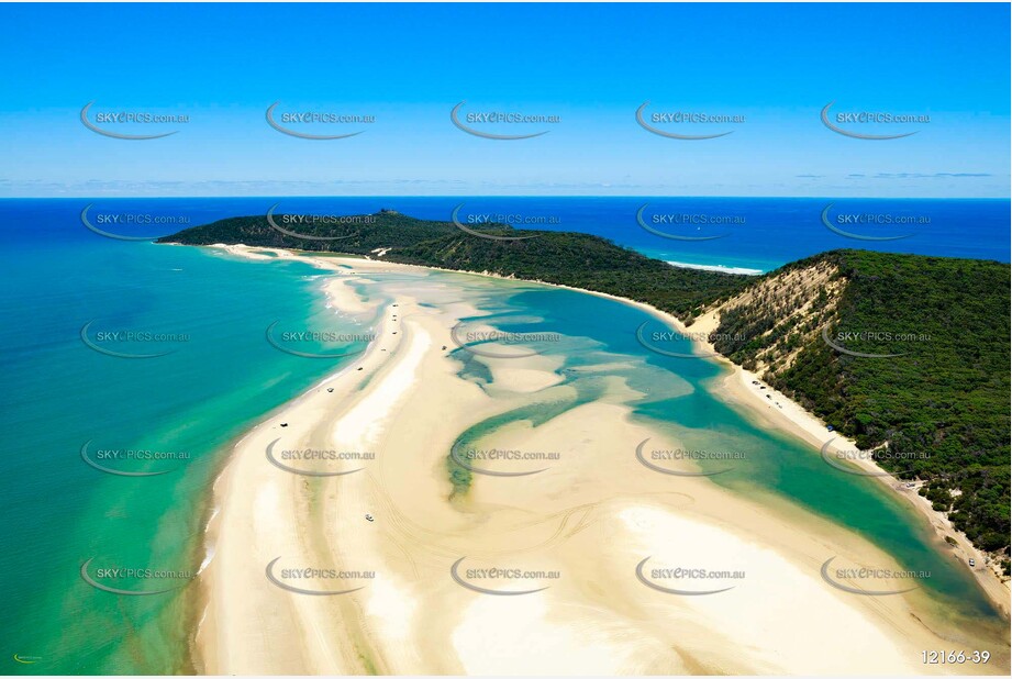 Double Island Point Lagoon QLD Aerial Photography