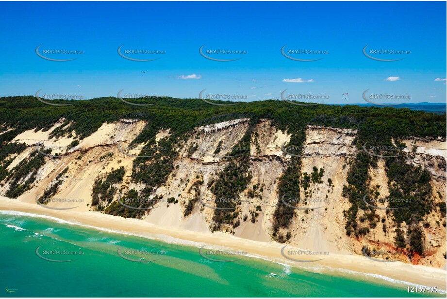 Paragliding Rainbow Beach Aerial Photography