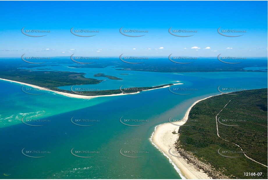 Inskip Point & Wide Bay Bar QLD Aerial Photography