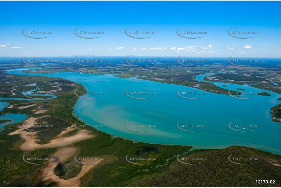 Mary River - Great Sandy Strait Aerial Photography