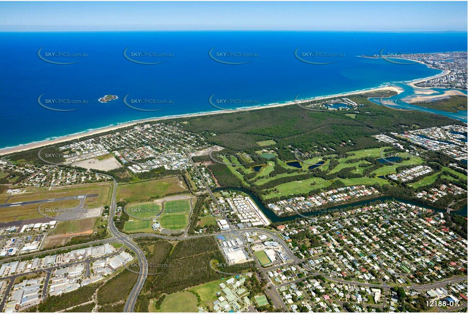 Aerial Photo of Pacific Paradise QLD QLD Aerial Photography