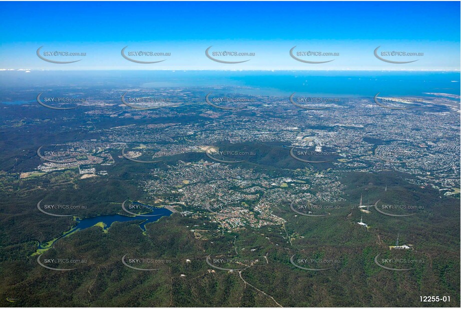 High Altitude Aerial Photo of The Gap QLD QLD Aerial Photography