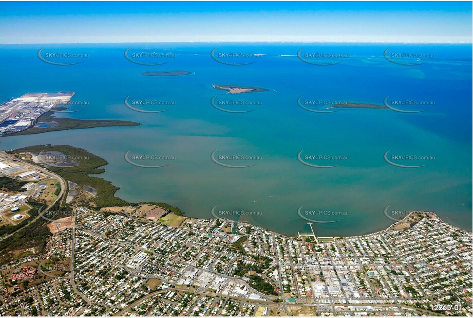 High Altitude Aerial Photo of Wynnum QLD QLD Aerial Photography