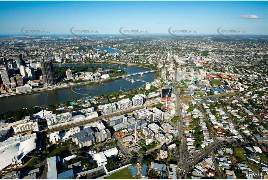 South Brisbane QLD 4064 QLD Aerial Photography