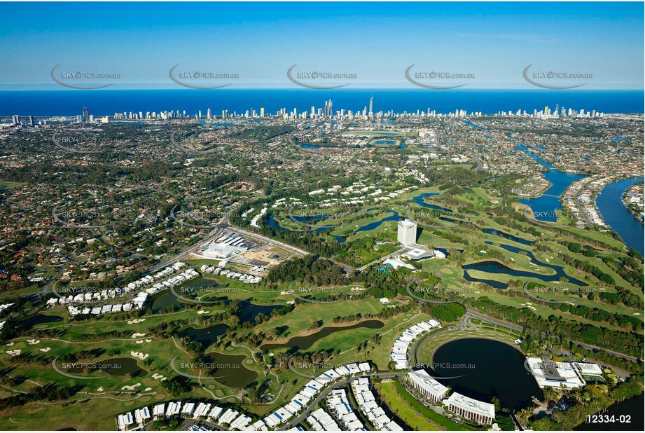 Royal Pines Resort - Gold Coast QLD Aerial Photography