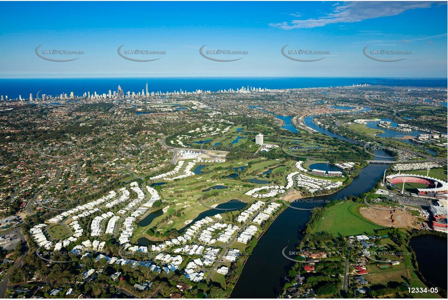 Royal Pines Resort - Gold Coast QLD Aerial Photography