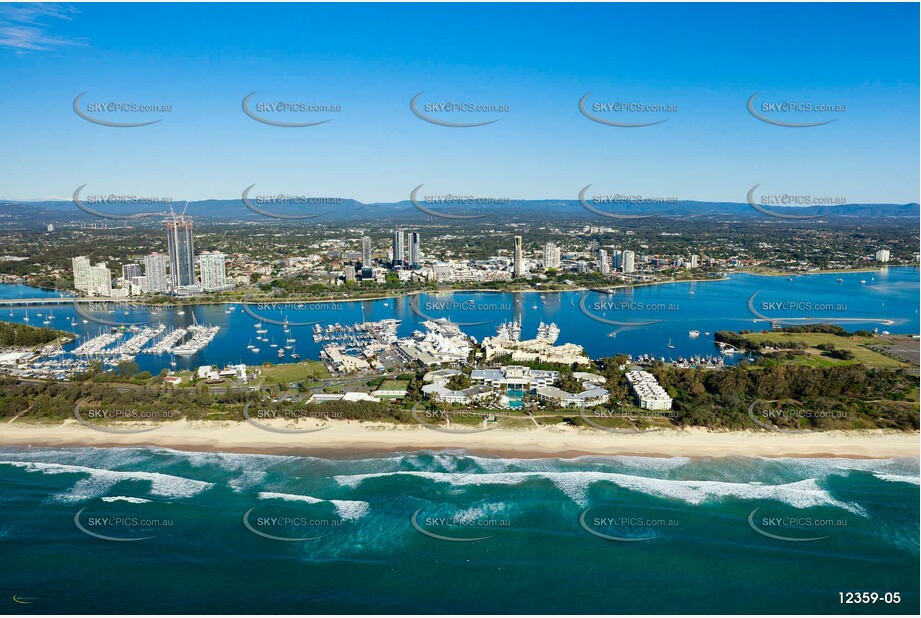 Aerial Photo Main Beach QLD 4217 QLD Aerial Photography