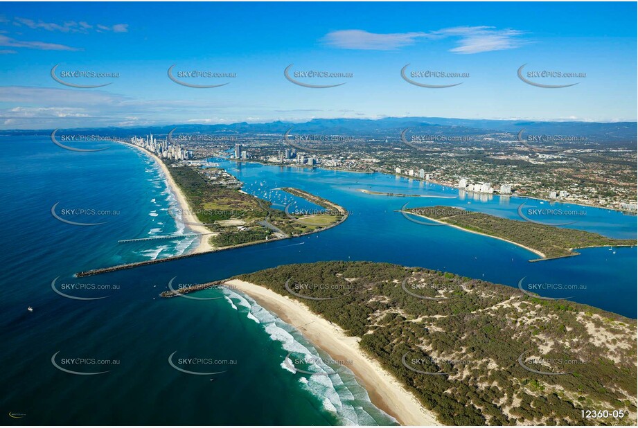 Aerial Photo The Broadwater Aerial Photography
