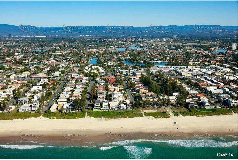 Aerial Photo Mermaid Beach QLD 4218 QLD Aerial Photography