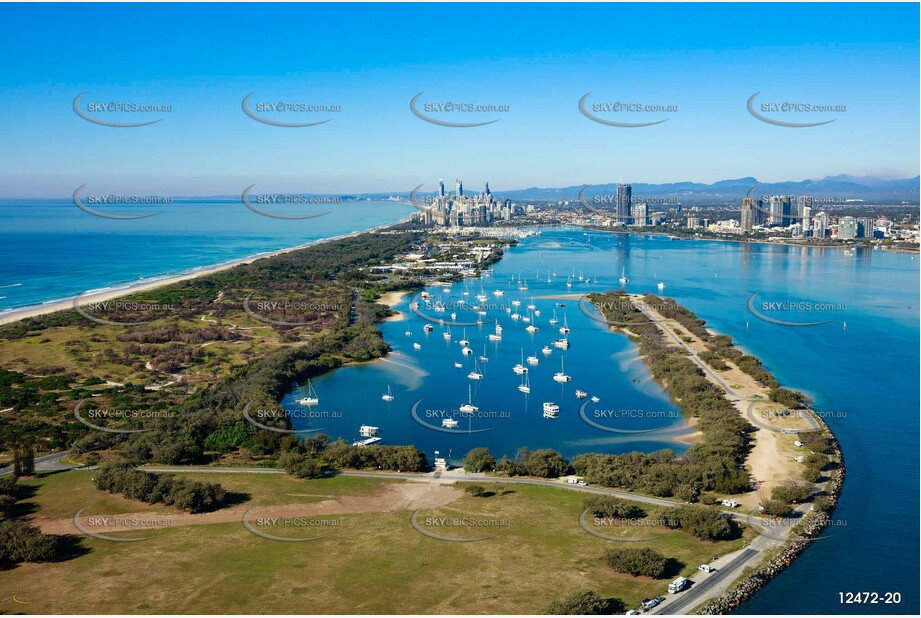 Marine Stadium - Gold Coast Spit QLD Aerial Photography
