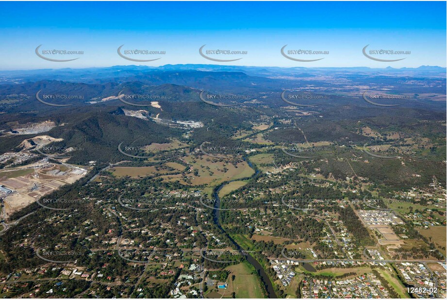 Aerial Photo Bannockburn QLD 4207 QLD Aerial Photography