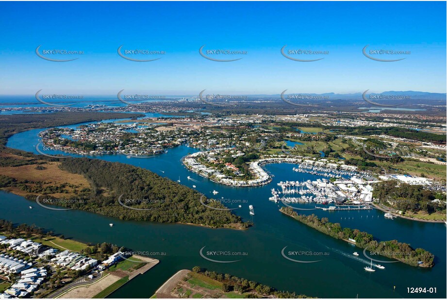 Aerial Photo Sanctuary Cove QLD Aerial Photography