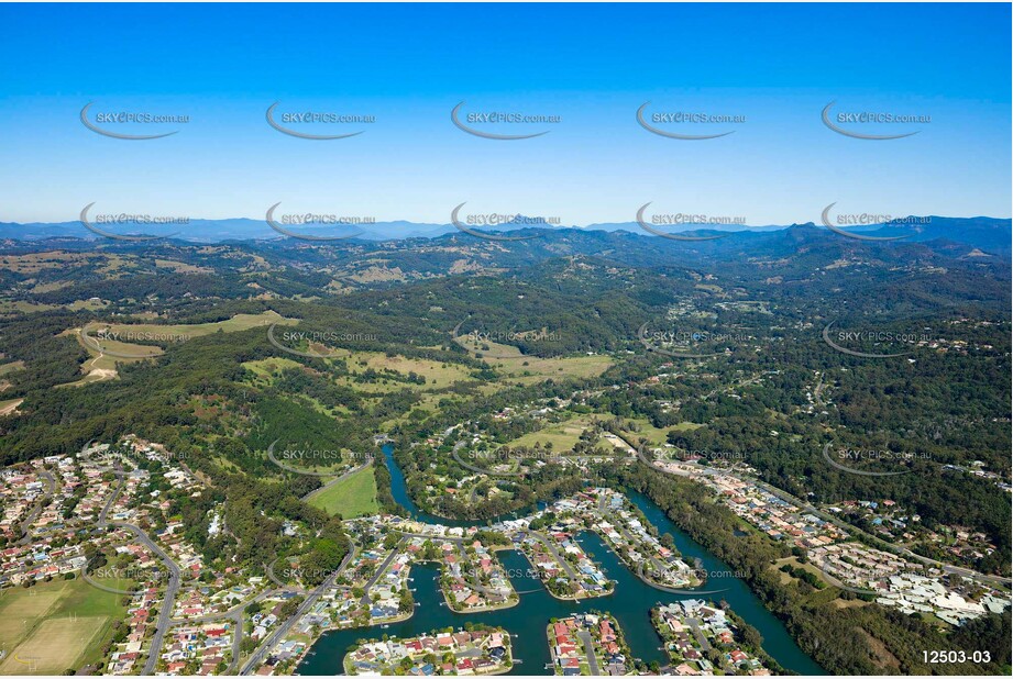 Aerial Photo Currumbin Waters QLD 4223 QLD Aerial Photography