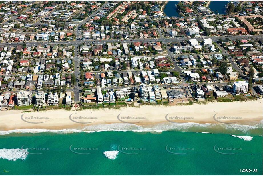Aerial Photo Mermaid Beach QLD 4218 QLD Aerial Photography