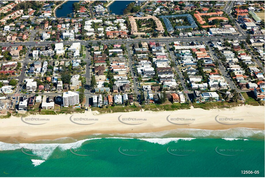 Aerial Photo Mermaid Beach QLD 4218 QLD Aerial Photography