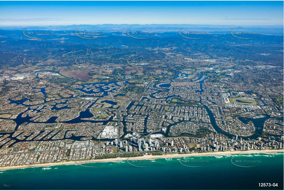 Broadbeach from 7000ft QLD Aerial Photography