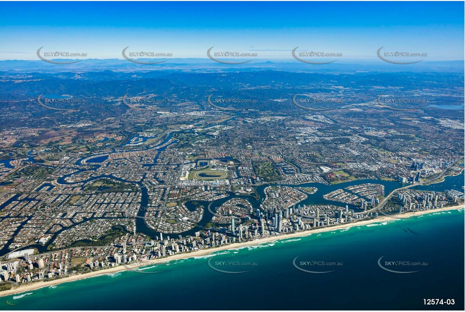 Surfers Paradise from 7000ft QLD Aerial Photography