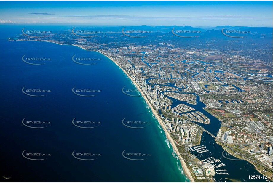 Surfers Paradise from 7000ft QLD Aerial Photography