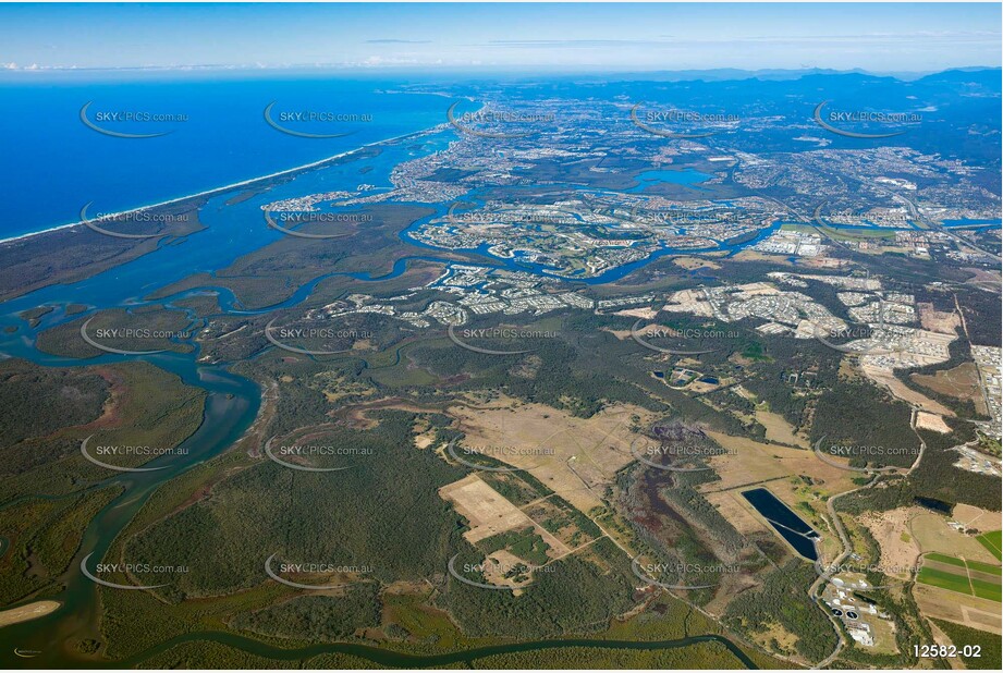 Pimpama from 7000ft QLD Aerial Photography