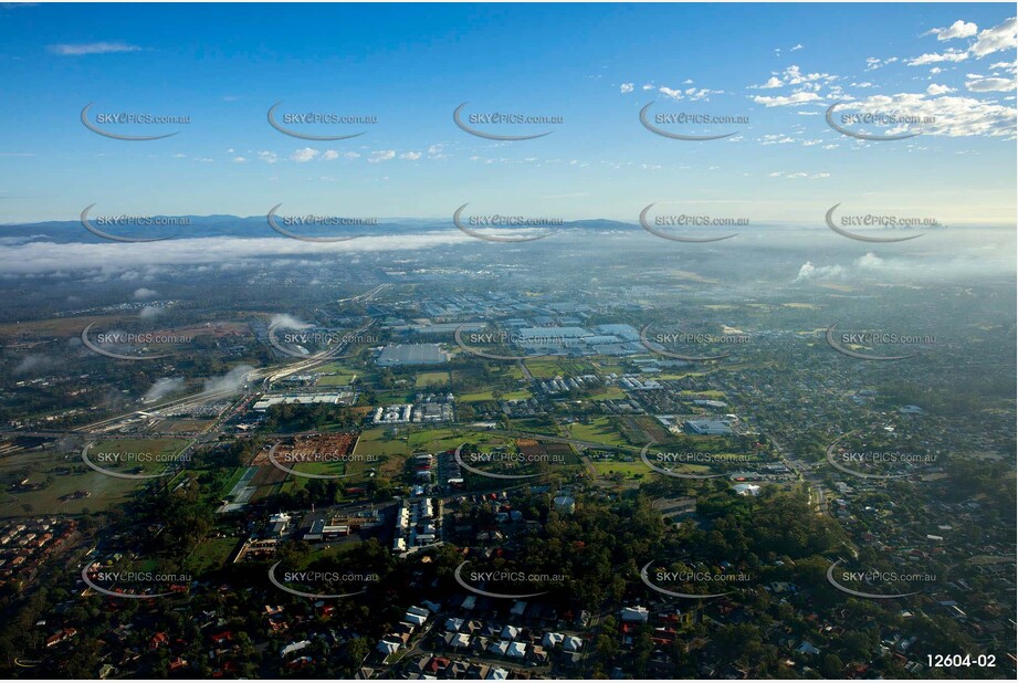 Foggy Morning at Richlands QLD 4077 QLD Aerial Photography