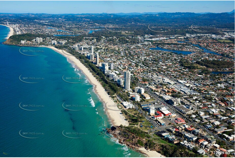 Aerial Photo Burleigh Heads QLD 4220 QLD Aerial Photography